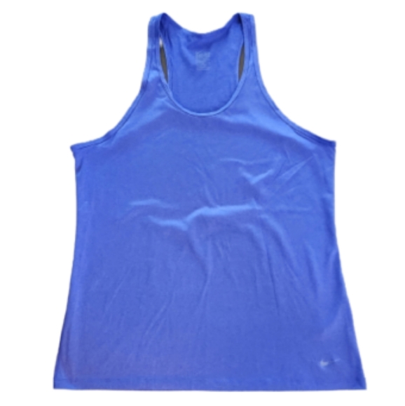 Nike Tops - Nike Racerback Athletic Tank Dark Blue/Purple Size XL EUC
